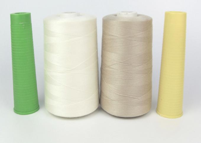 Bright 100% SPUN Polyester Sewing Machine Thread 40S/2 500M/CONE Spun Polyester Yarn