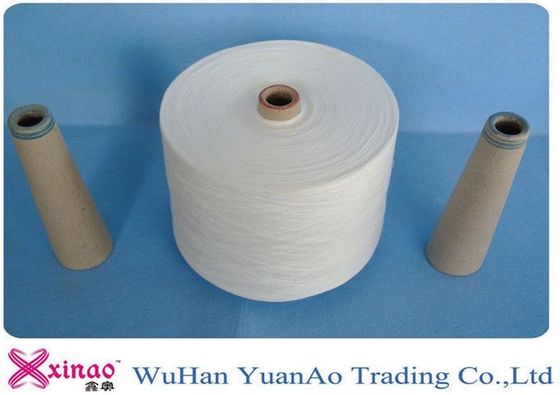 100% ভার্জিন কোর spun পলিয়েস্টার yarns এবং কাঁচা হোয়াইট পলিয়েস্টার সুতো